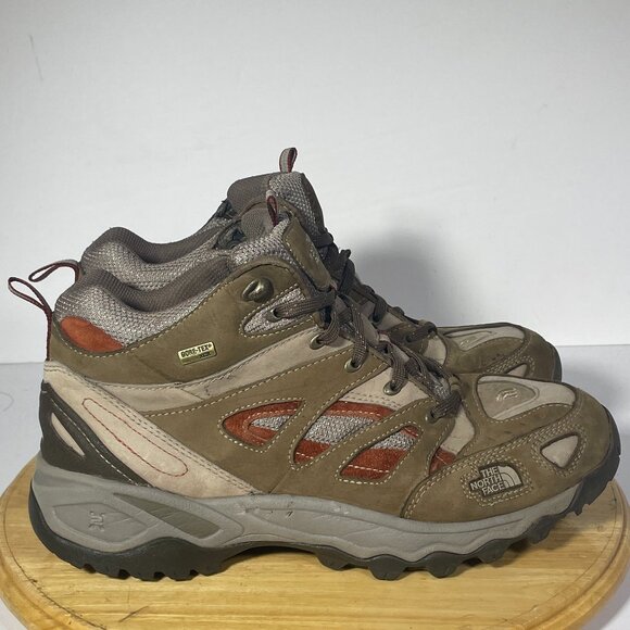 THE NORTH FACE ADRENALINE GORE TEX XCR MID TRAIL GRIP HIKING SHOES Sz 9.5 - Picture 1 of 7
